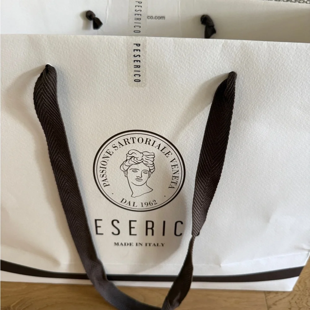 Peserico Cream Ecru Short-Sleeved Goose Down Puffer Jacket size 42 - Picture 12 of 13